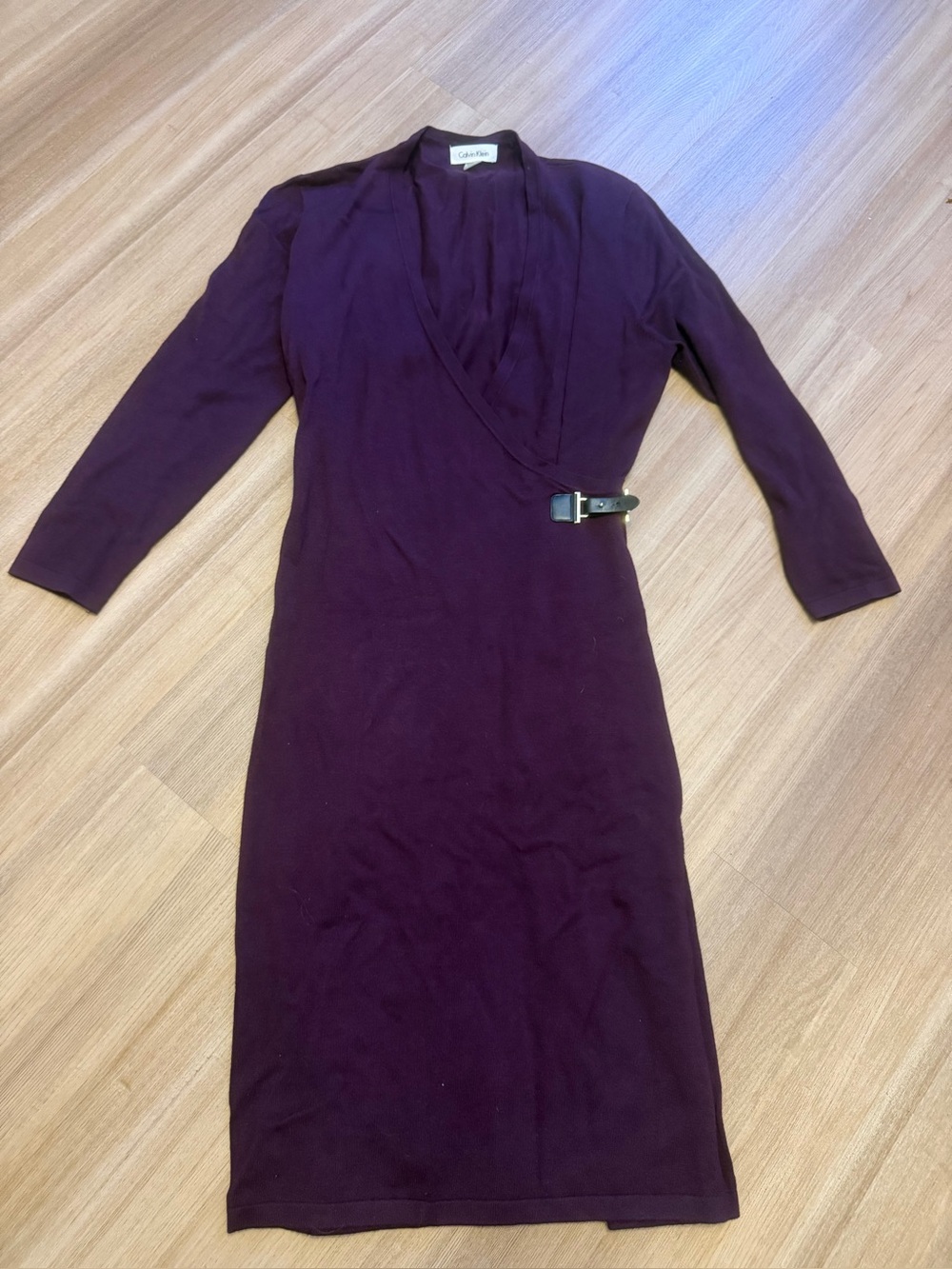 Like new Women’s Calvin Klein midi wrap dress size M